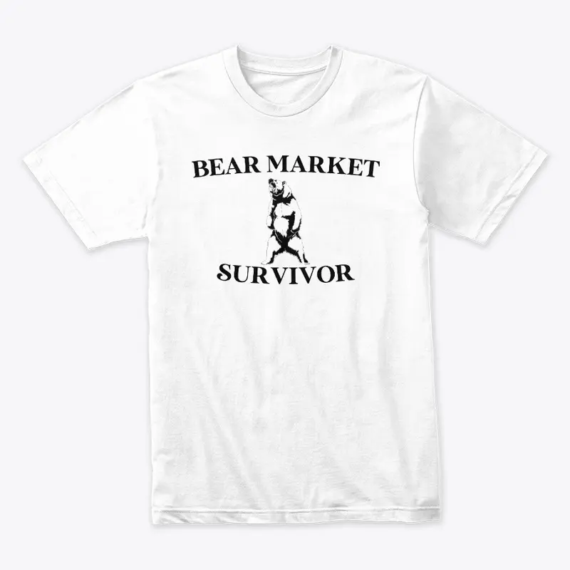 Bear Market Survivor graphic T